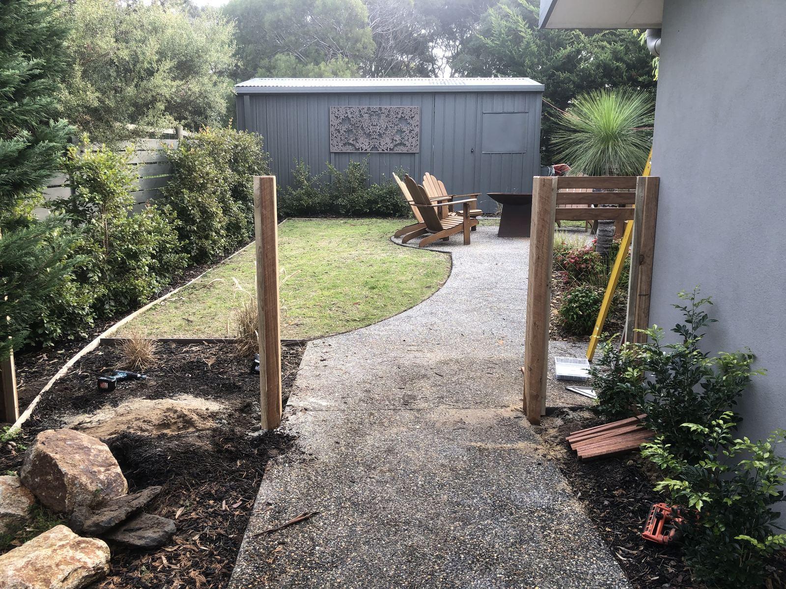 Fencing project in Boneo
