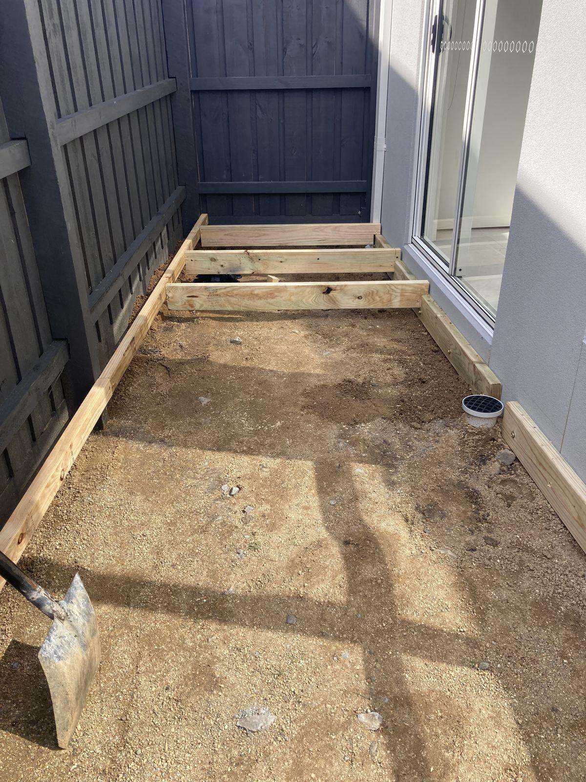 Decking project in Rosebud