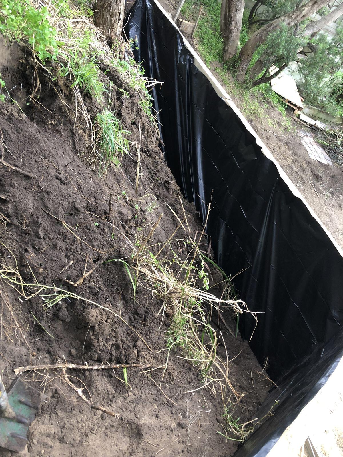 Retaining Walls project in Rye