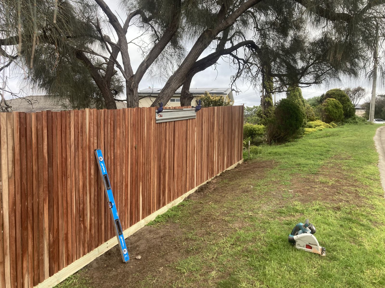 Fencing project in Sorrento